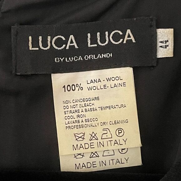 Luca Luca Wool Shift Dress - Picture 3 of 3